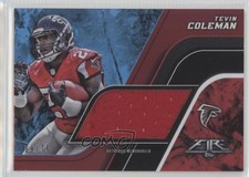 2015 Topps Fire Jumbo Relics Blue 69/75 Tevin Coleman #FJR-TC 1s7