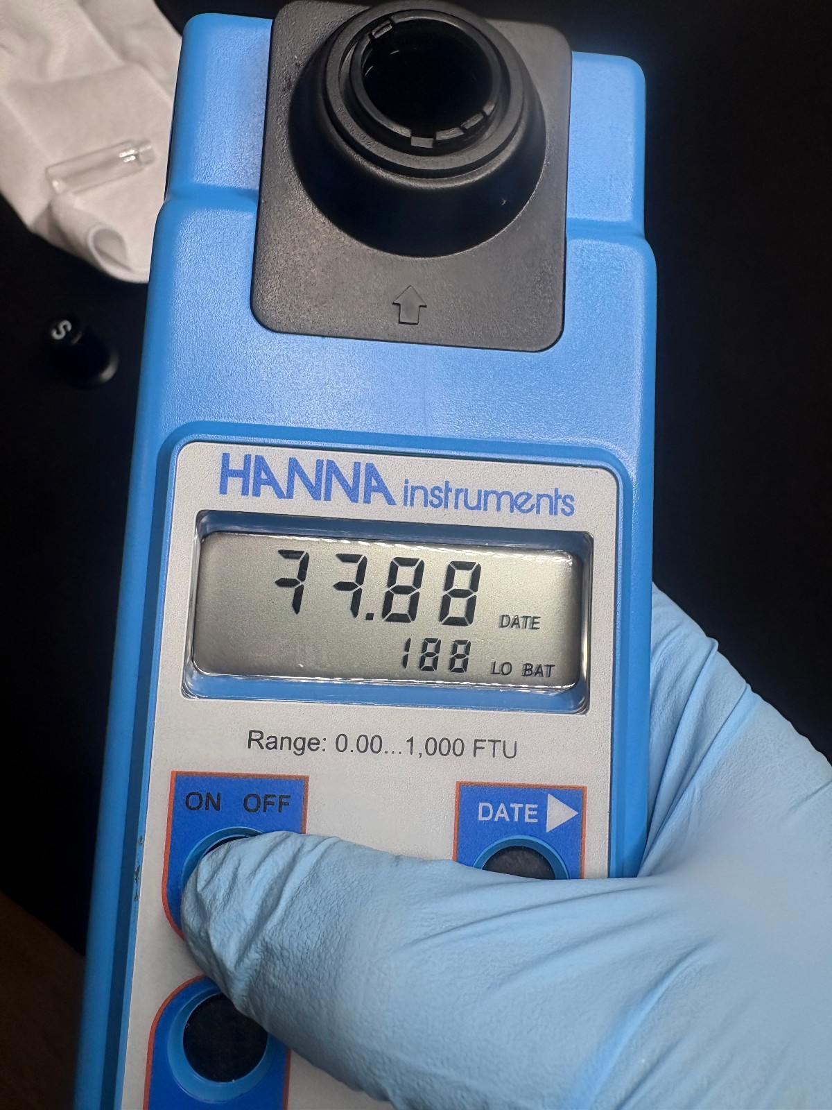 ***LEER***Medidor de turbidez microprocesador portátil Hanna Instruments HI93703