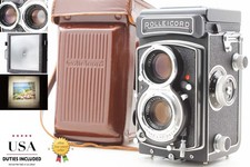  Top MINT  w/ Case Rolleicord Vb TLR 75mm f/3.5 6x6 Film Camera From JAPAN