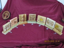 Inspirational Self Standing Verticle Plaques with Stand