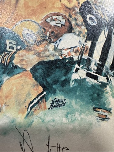 Vince Lombardi Original SI Print Signed Vince Matteucci 1971 Sports Illustrated - Picture 3 of 12