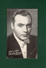 CHARLES BOYER, Actor ~ 1940's Exhibit Supply Co/ESCO | MADE IN USA