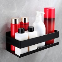 Duschablage Ohne Bohren Schwarz Duschregal Badregal Badezimmer Regal