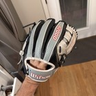 Wilson A2000 Tim Anderson 11.5" Gray/Black Leather Baseball Glove Right — photo 2