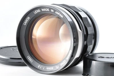 [Almost MINT] Canon FL 85mm f/1.8 MF Portrait Lens FD / FL Mount From JAPAN - Image 1 of 4