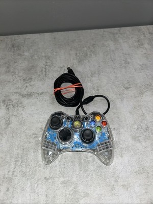 Xbox 360 Afterglow Wired Controller Clear PL-3602 Tested And Working