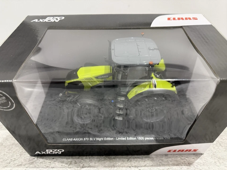 ROS/Universal Hobbies - Claas Axion 870 St.V Night Edition - 1:32 - Mint/New - Image 2 of 4
