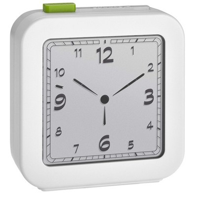 Digitaler FunkWecker, 60.2556.02, analoge Anzeige, Reisewecker, Alarm mit Sno...