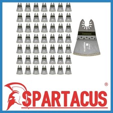 50 x Spartacus 65mm Diamond Coated Multitool Segment Arc Cutting Blades