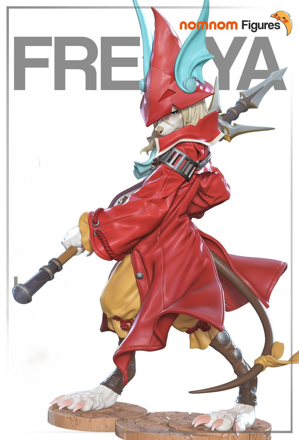 Figura/Estatua Media Luna Freya varios tamaños