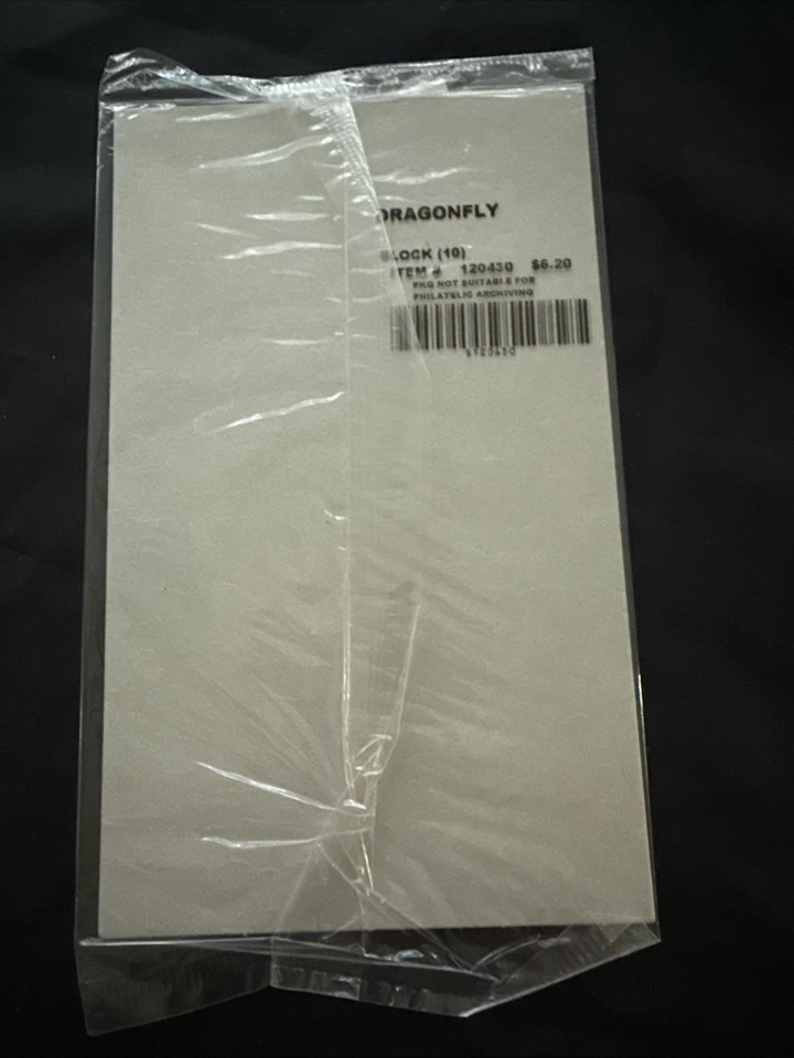 Scott #4267 Dragonfly Plate Block of 10 Stamps - MNH Still Sealed. .62 Cent - Image 2 of 3