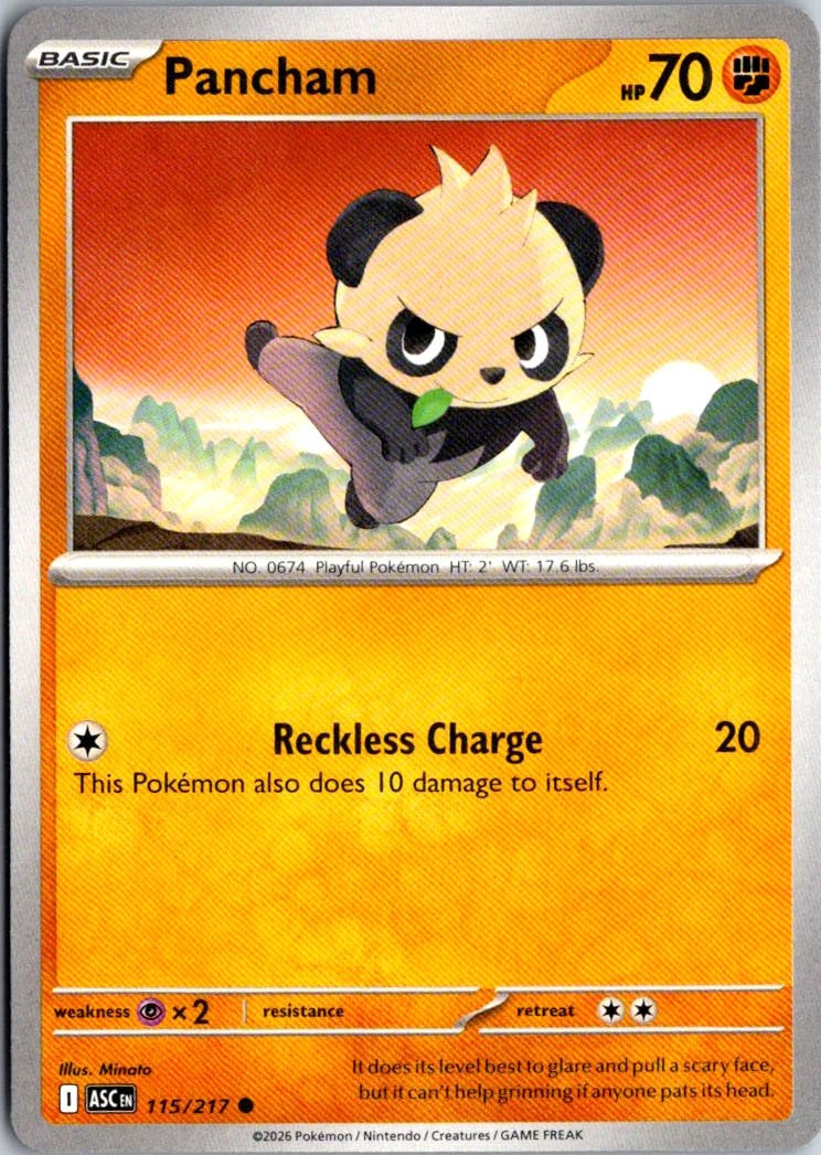 ME: Ascended Heroes #115/217 Pancham