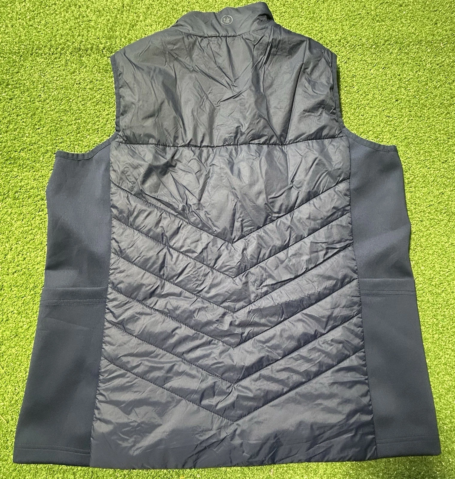 Turtleson Fusion Vest Mens 2XL Blue Quilted Full Zip Golf Insulated Outdoor - product detail image 7