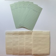 Highsmith Library Book Checkout Cards & Pocke...