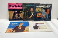 Lot of 5 Vinyl Records, Bolero Frank Sinatra, Dire Straits, Glenn Miller