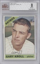 1966 Topps High # Gary Kroll #548 BVG 8 0q3