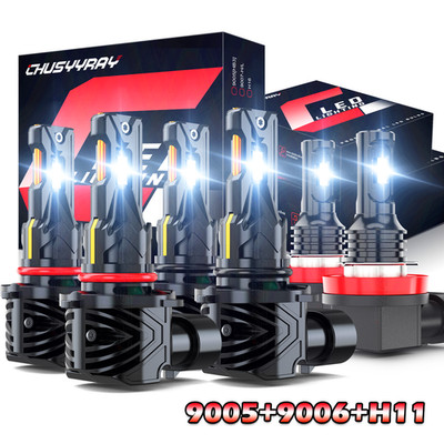 For 2006 2007 2008-2012 Honda Accord 3.0L V6 LED Lights Fog Bulbs 6000K White