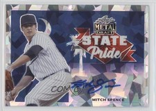 2021 Leaf Metal Draft State Pride Silver Crystals Mitch Spence #SP-MS1 Auto nd3