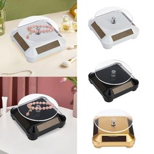 Rotating Turntable Jewellery Display Stand Multifunction Easy to Use Solar
