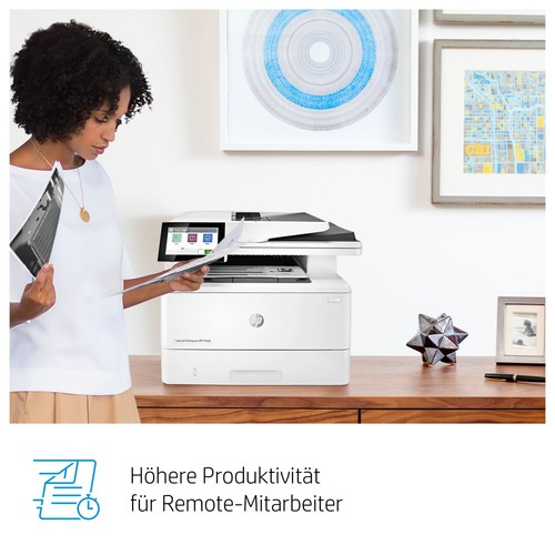 HPE Laserjet Enterprise MFP 3PZ55A, 4 Go, Bluetooth Wi-Fi, 4,3" - Afbeelding 9 van 12