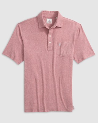 johnnie-O Original 4-Button Polo - Heathered 2.0 Samba Size L