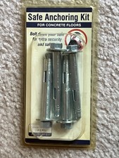 Safe Anchor Kit for Concrete Floors 4 Pack