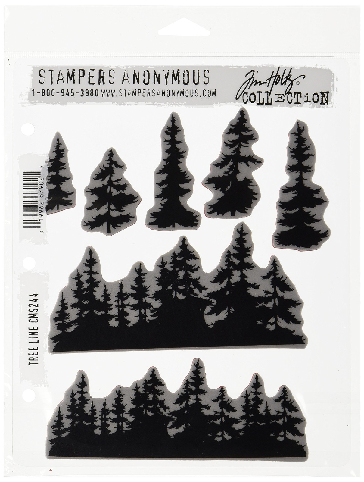 Tim Holtz Cling Stamps 7
