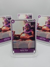 Senor Pink Playset - OP14-065 x4 - The Azure Sea's Seven - One Piece TCG