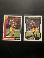 Jordan Addison 2023 Score Insert & Base Rookie 