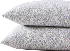 - Standard Pillowcase Set, Breathable Percale Cotton Bedding, Crisp  Cool Home