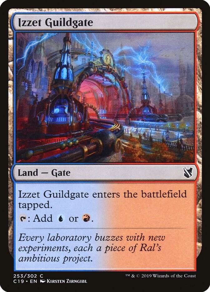 Izzet Guildgate C Commander 2019 253 NM