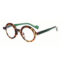 Round Blue Light Blocking Reading Glasses Fashion Comfortable Full Rim Men Women