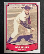 1988 Pacific Bob Feller #101 Cleveland Indians HOF Pitcher