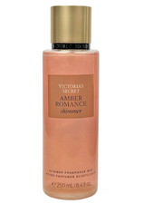 VICTORIA  S SECRET AMBER ROMANCE SHIMMER FRAGRANCE BODY MIST SPRAY SPLASH 8.4 oz