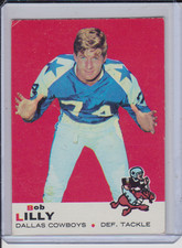 Bob Lilly 1969 Topps Card #53-Dallas Cowboy Great!