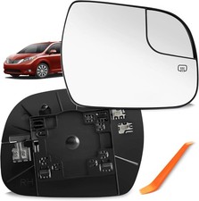 Right Side Mirror Glass W Power Heated For 2014-2020 Toyota Sienna 8790308080