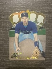 ALEX RODRIGUEZ 1995 PACIFIC CROWN DIE-CUT ROOKIE CARD #17  MARINERS