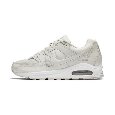 Nike Air Max Command Men's Low Top Gray/White Leather Mesh Lace-Up Sneakers