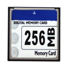 CF 256MB Card SDCFB-256 SDCFJ-256M (CAV) Camera Memory Black 
