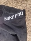 Nike L Pro Dri-FIT Women Black Compression Training Shorts Running Performance