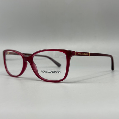 Dolce & Gabbana DG3219 2681 Eyeglasses Red 55-16-140 Unisex Authentic Frame