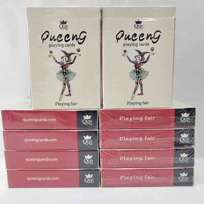 Queen G Playing Fair Playing Cards Sealed Box Queeng Women Equality Lot of 10