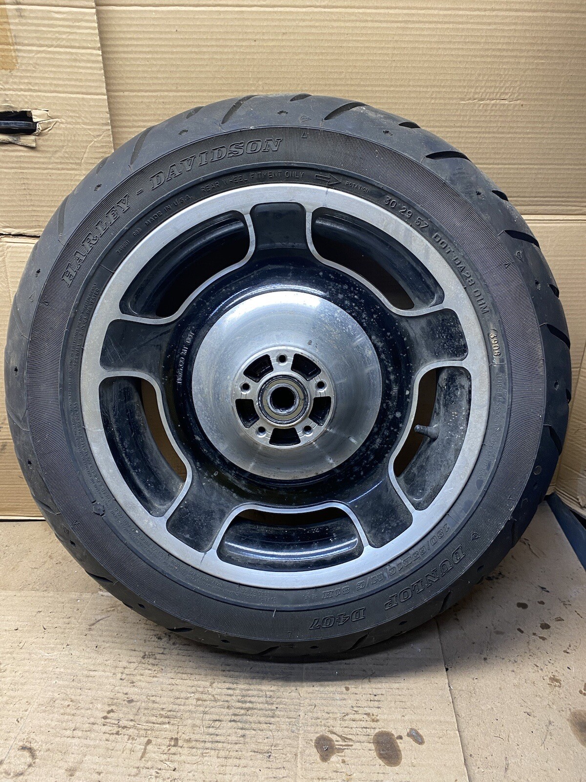 HarleyDavidson Air Strike Touring Rear Wheel 16x5 Road Glide Street