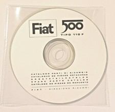 CD CATALOGO PARTI DI RICAMBIO FIAT 500 500L 110F TUTTI GLI ESPLOSI 1965-1971 *