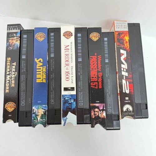 10 VHS Movies~Military~War~Suspense Thrillers~Bogart~Snipes~Fields~Pre-Owned - Picture 13 of 20