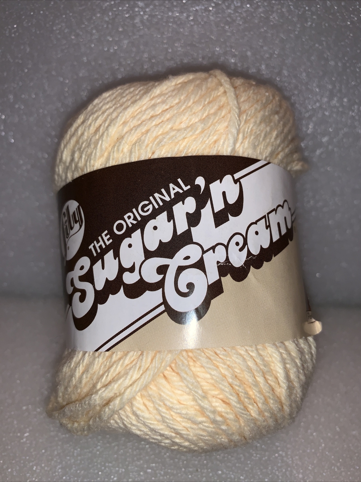 Lily The Original Sugar 'N Cream 100 Cotton Yarn 1 Skein Solid Color