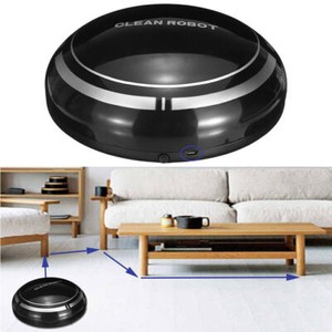 Nettoyeur à aspirateur à astuce à abaisseur rechargeable automatique noir