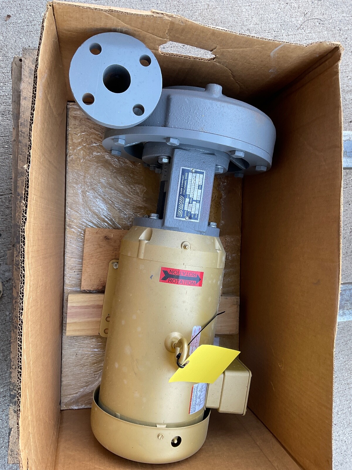 NEW EJPM3615T - ABB - BALDOR - VERTIFLO PUMP 1320 2X1.5X10