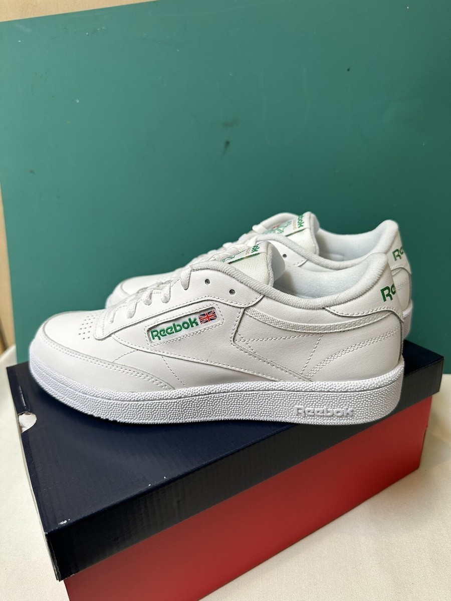 Size Reebok Club C 85 White Green for sale online