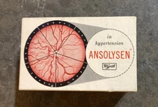 Vintage Cardboard Pixie-Viewer: Wyeth Ansolysen Clini-Views with 6 slides